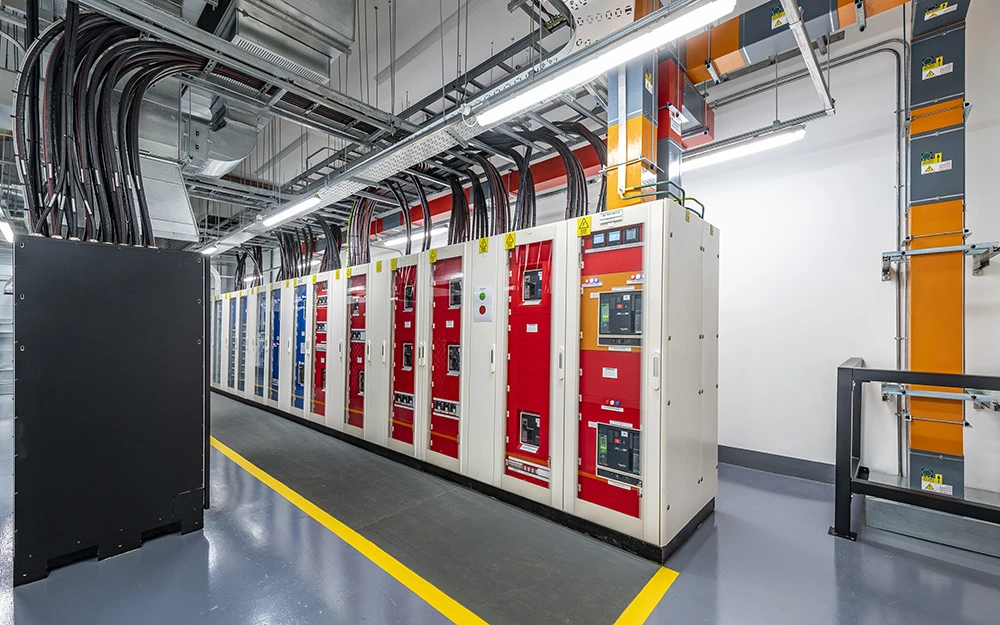 South Africa data centre power room interior